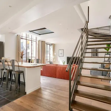 Amazing Loft Between Le Marais And Bastille Apartment *