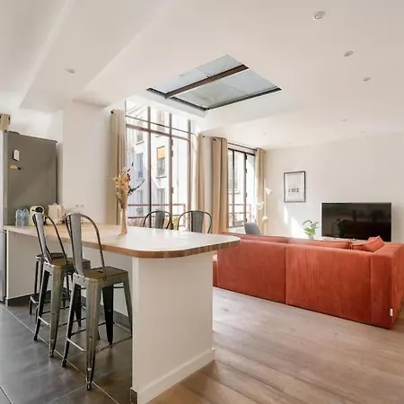 Amazing Loft Between Le Marais And Bastille Apartment *