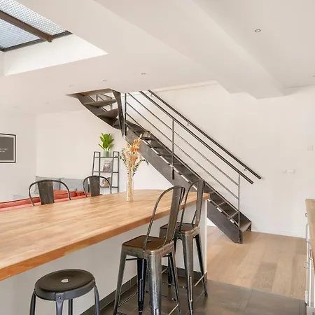 Amazing Loft Between Le Marais And Bastille Apartmán *