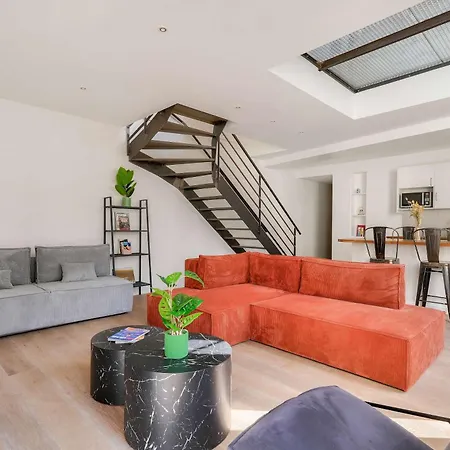 Amazing Loft Between Le Marais And Bastille Apartmán Paříž
