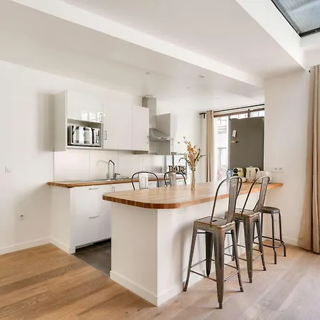 Amazing Loft Between Le Marais And Bastille 아파트 *